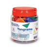 Six-Colour Tangrams Tub - Set of 30 Tangrams - by Learning Resources - LER0416-6