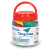 Six-Colour Tangrams Tub - Set of 30 Tangrams - by Learning Resources - LER0416-6