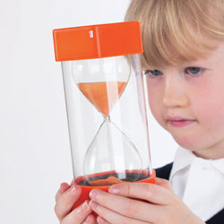 TickiT Large Sand Timer 10 Minute (Orange)
