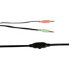 Multimedia Headphones with Flexible Microphone - in Black (Pack of 40) - CHST100BK/40