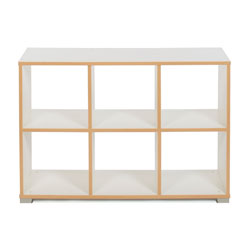 Bubblegum 6 Cube Backless Room Divider (Horizontal)