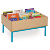 Bubblegum 6 Bay Kinderbox Book Storage Unit - with Legs - MEQ9014