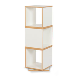 Bubblegum 360 Degree Swivel Storage - in White