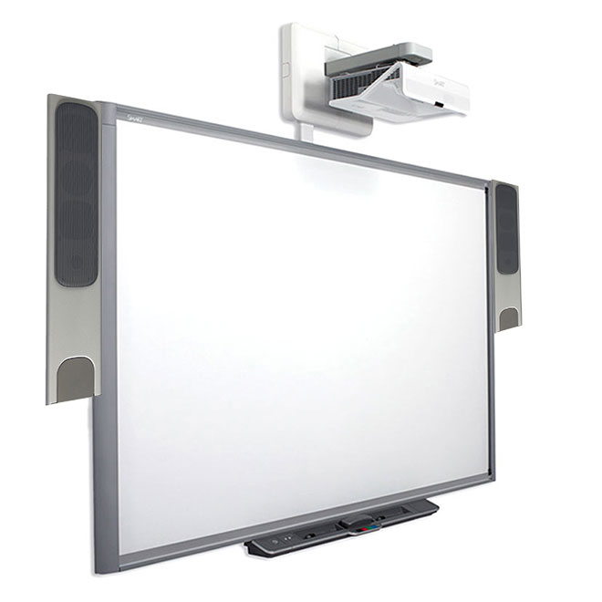 SMART Board 880 MultiTouch Interactive Whiteboard with U100 Projector