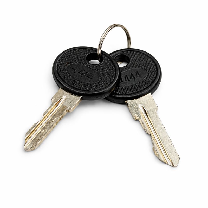 LapCabby Spare/Replacement Flat Key - Set of 2 Keys - LAPCABBY-KEY-F