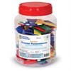 Rainbow Pentominoes Tub - Set of 72 - by Learning Resources - LER0286-6
