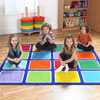 Rainbow Square Placement Carpet - 2m x 2m