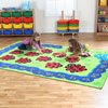 Back to Nature Chloe Caterpillar Rectangular Carpet - 3m x 2m - MAT1005