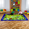 Back to Nature Minibeasts Rectangular Carpet - 2.4m x 2m - MAT1057