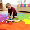 Rainbow Colour Palette Circular Carpet - 2m diameter - MAT086