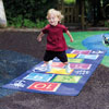 Hopscotch Outdoor Rectangular Play Mat - 3m x 1m - MAT1010