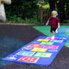 Hopscotch Outdoor Rectangular Play Mat - 3m x 1m