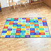1-100 Numbers Rectangular Carpet - 2m x 1.5m - MAT1011
