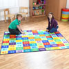 1-100 Numbers Rectangular Carpet - 2m x 1.5m - MAT1011