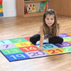 1-24 Numbers Rectangular Carpet - 1.5m x 1m - MAT1012