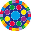 Rainbow ABC Circular Carpet - 2m x 2m - MAT1023