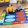 Rainbow ABC Rectangular Carpet - 3m x 2m - MAT1014