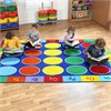 Rainbow ABC Rectangular Carpet - 3m x 2m - MAT1014