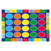 Rainbow ABC Rectangular Carpet - 3m x 2m - MAT1014