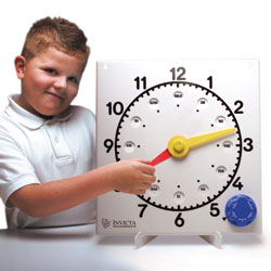 Invicta Teaching Clock - Non-Geared (Independently Moving Hands)