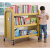 Tuf2 Library Trolley with Display Shelf (Supplied Flat Packed) - FN0605