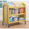 Tuf2 Library Trolley with Display Shelf (Supplied Flat Packed) - FN0605
