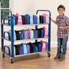 Tuf Double Lunchbox Trolley - Holds 60 Lunchboxes (Supplied Flat Packed)