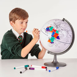 Colour My World Globe - 280mm