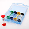 Teacher Large Sand Timer Demonstration Pack - Set of 5 (with Carry Case) - CD92011