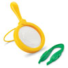 Primary Science Jumbo Magnifier and Tweezers (Colour Varies) - LER2777