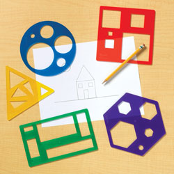 Primary Shapes Template Set - by Learning Resources