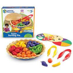 Super Sorting Pie (68 Piece Set) - by Learning Resources