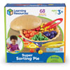 Super Sorting Pie (68 Piece Set) - by Learning Resources - LER6216