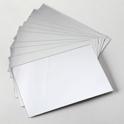 A6 Plastic Mirrors - Pack of 10