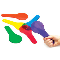 Colour Paddles - Set of 6