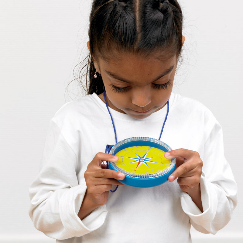 Giant Compass 100mm with Lanyard CD50269 Primary ICT