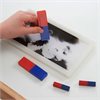 Magnetic Field Pattern Window (White Backed) - Includes 4 Magnets - CD50437