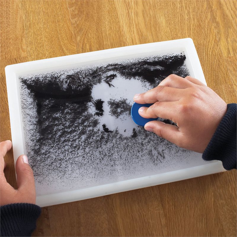 Magnetic Field Pattern Window (White Backed) - Includes 4 Magnets - CD50437