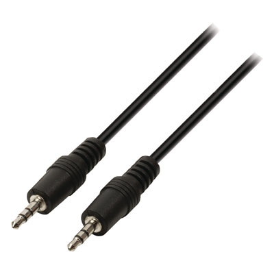 Stereo Audio Cable 3.5mm to 3.5mm Jack Plug - 0.5m - CABLE-404/0.5