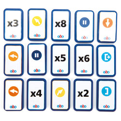 TTS Blue-Bot TacTile Reader Tiles - Extension Pack (25 Tiles)