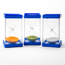 Invicta Large Sand Timers - Set of 3 (1, 3 & 5 Minute)