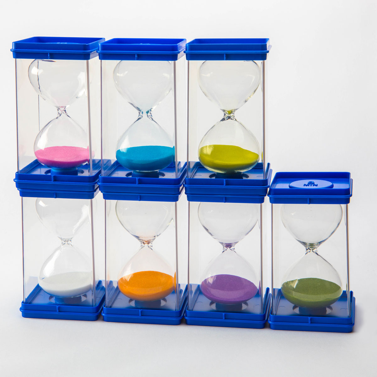 buy invicta large sand timers set of 7 30 seconds 1 2 3 5 10 set timer 15 minutes
