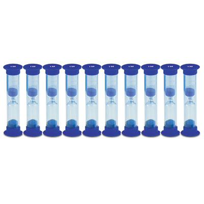 Invicta Mini Sand Timers - 1 Minute - Pack of 10 - IP089459