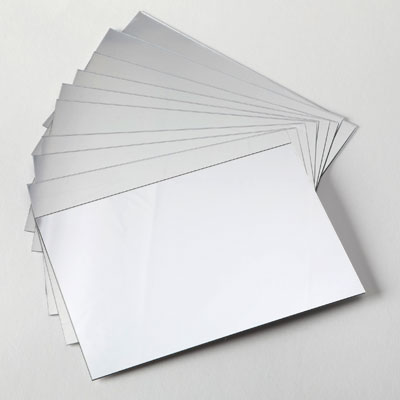A6 Plastic Mirrors - Pack of 100 - CD48011/10