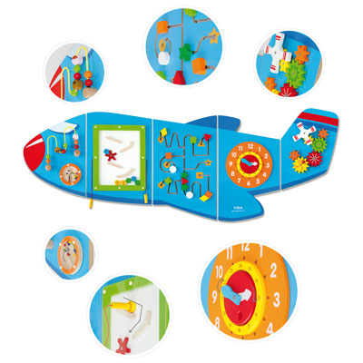 Aeroplane Activity Wall Panels - CD76083