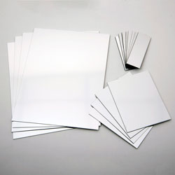 Double Sided Plastic Mirrors Assortment - Set of 16