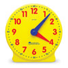 Big Time 12-Hour Geared Student Clock - by Learning Resources - LER2095