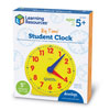 Big Time 12-Hour Geared Student Clock - by Learning Resources - LER2095