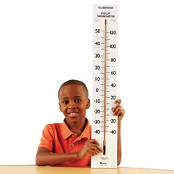 Giant Classroom Thermometer - Pack of 2 (by Learning Resources)