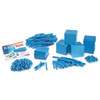 Grooved Base 10 Plastic Class Set - 823 Pieces - by Learning Resources - LER0932
